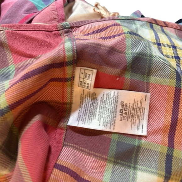 Brooks Brothers Pink Plaid Button Down Shirt - Picture 4 of 7